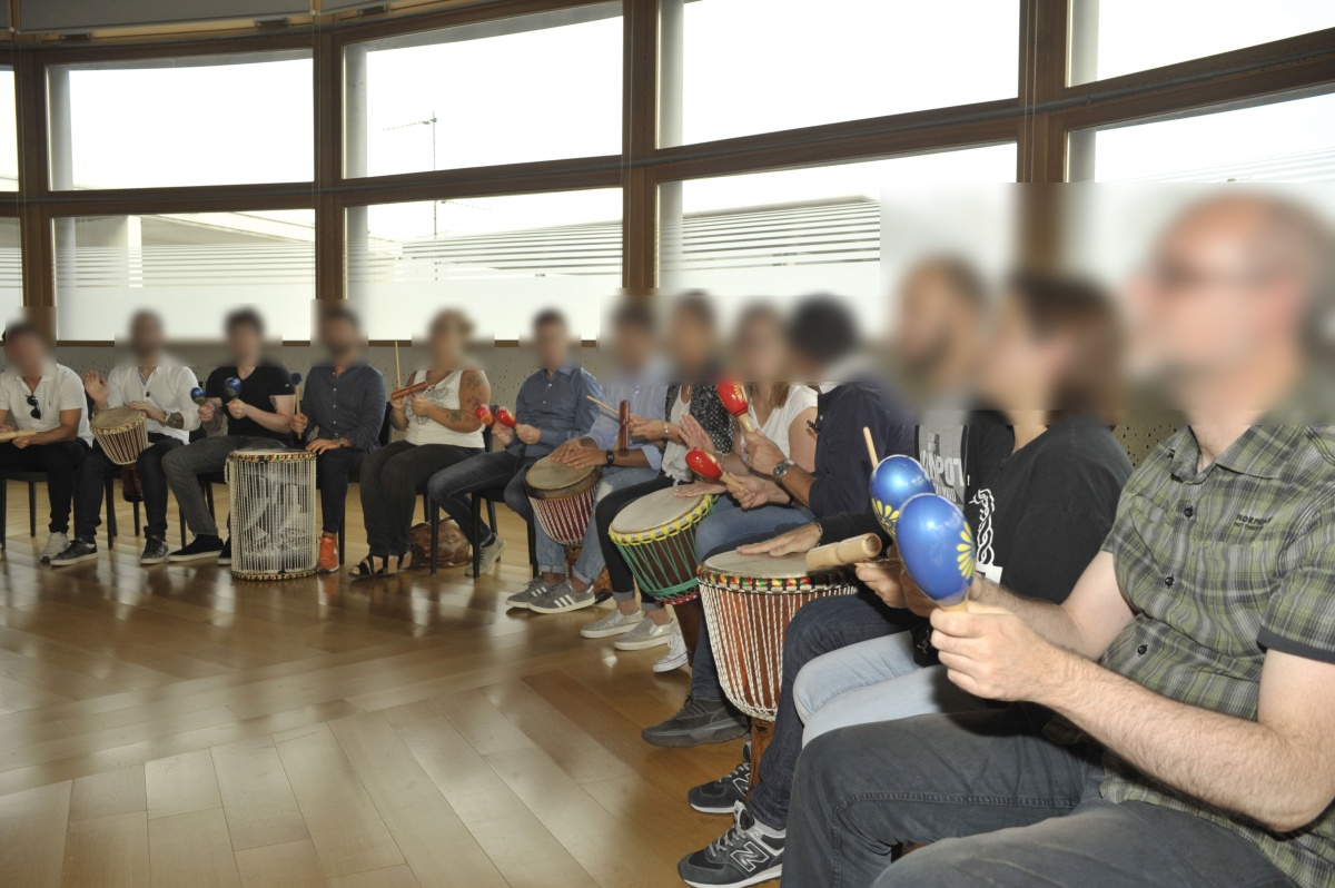 Team Building Drum Circle per Volkswagen - 7