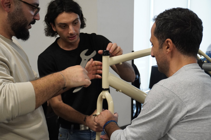 Bike Building a Milano per Prima Assicurazioni - 1