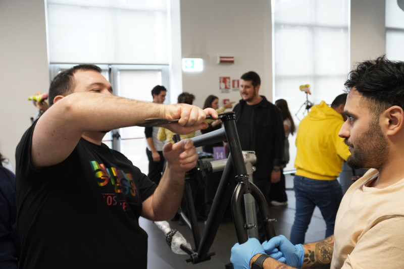 Bike Building a Milano per Prima Assicurazioni - 5