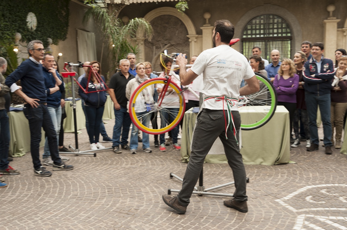 Smart Eventi: Bike building per Daimler - Merfina - 39