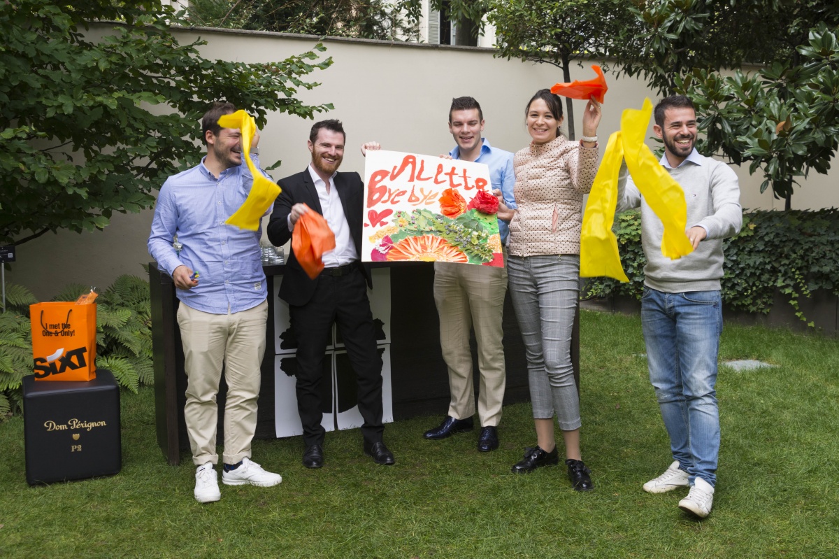 Team Building Paint Company per Sixt Rent Car - 6