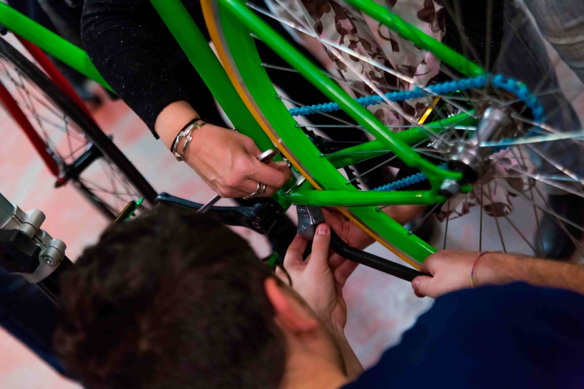 Team building bike building per Openmind - 2