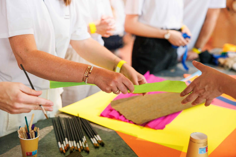 Team building solidale all'aria aperta per l'Istituto Marangoni - 92