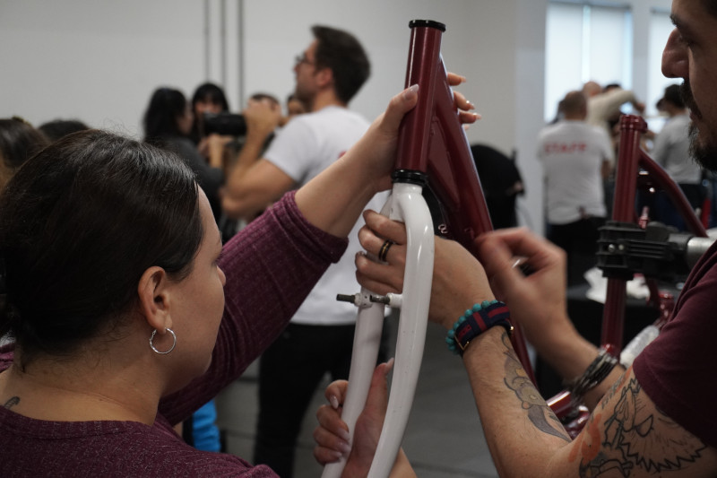 Bike Building a Milano per Prima Assicurazioni - 0