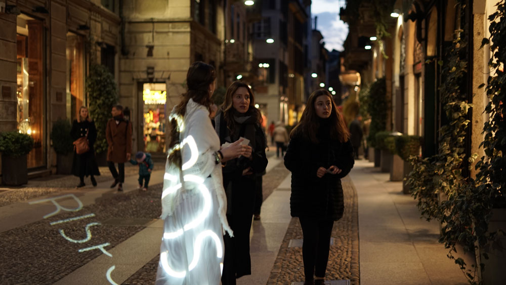 Aveda attività promozionale del nuovo store in Brera - 0