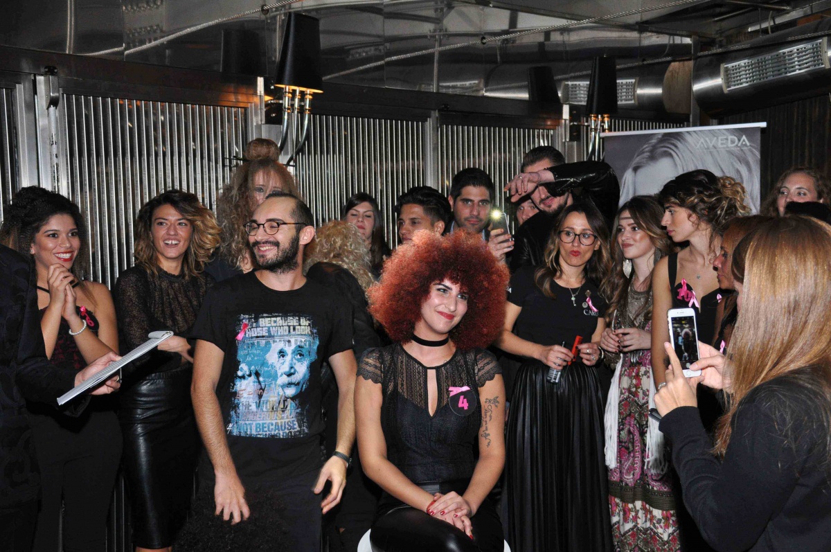 Primo contest di un tour promozionale tra i saloni Aveda - 42