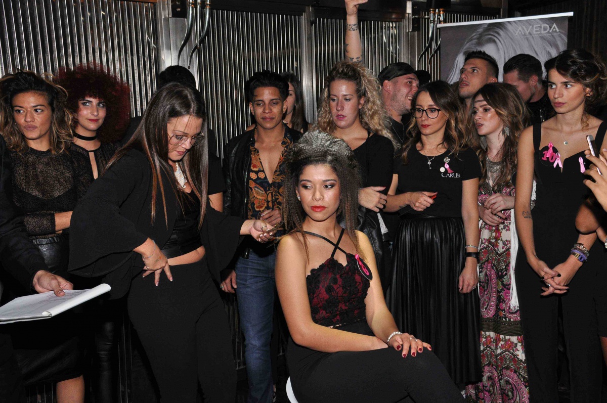 Primo contest di un tour promozionale tra i saloni Aveda - 39