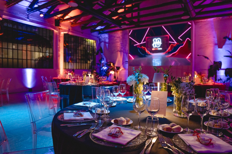 Organizzazione decimo anniversario aziendale Sparkfabrik con tema Arcade a Milano - 11