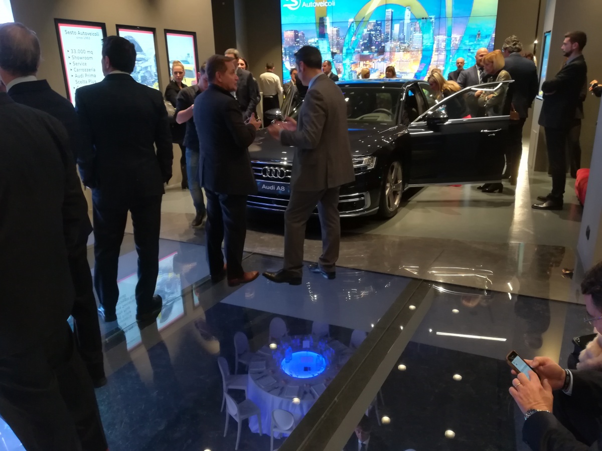 Sesto Autoveicoli: lancio della nuova Audi A8 - 7