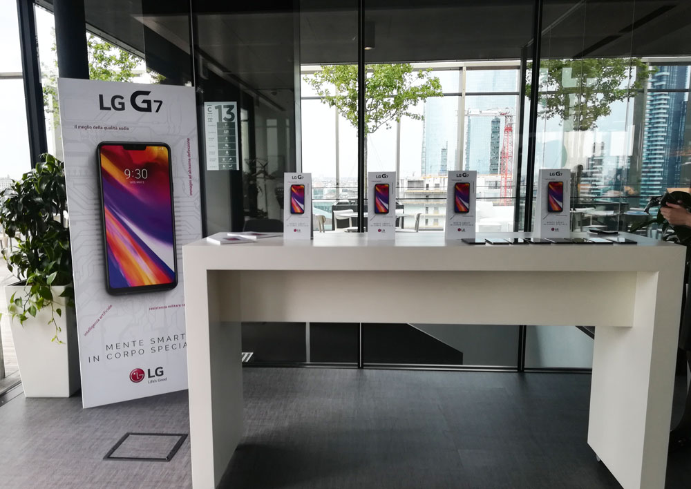 Collaborazione con Publicis per la Presentazione di LG G7 - 0