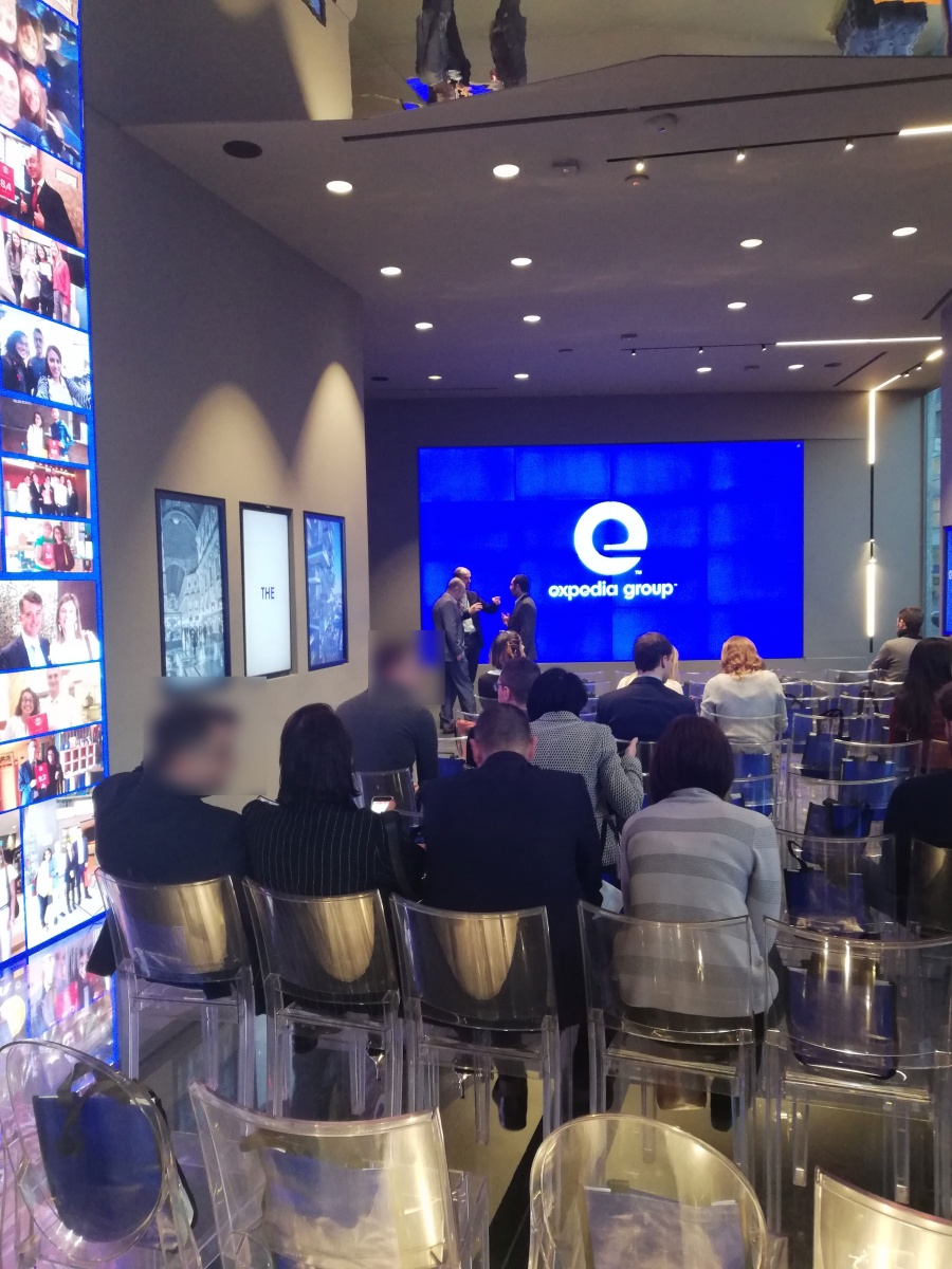 Evento premiazione per Expedia - 2