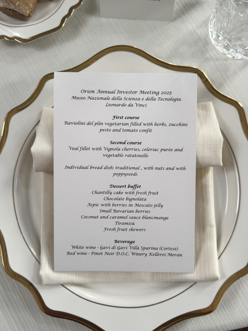 Cena di gala a Milano in una location storica per Orion Capital Managers - 4