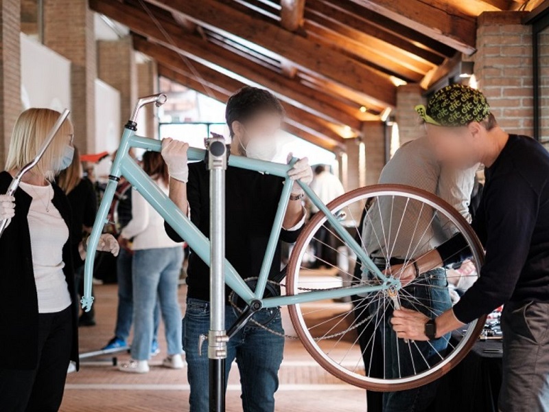 BSH Elettrodomestici S.p.a. si distingue per la creatività durante il bike Building organizzato da Smart Eventi - 2