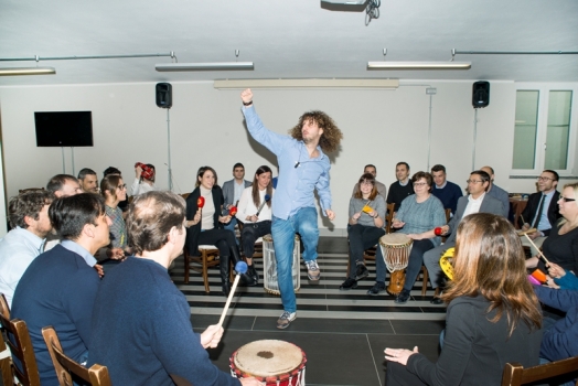 Smart Eventi: Team Building Drum Circle per Cisco System - 9