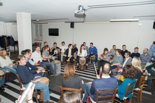 Smart Eventi: Team Building Drum Circle per Cisco System - 8