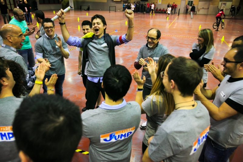 Team building sport olimpici "Jump si può fare 2015" Decathlon - 9