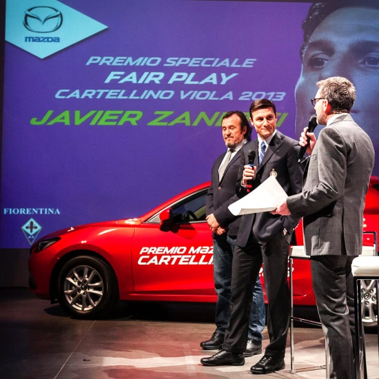 Mazda Cartellino Viola referenza - 2